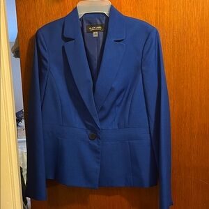 Black Label Women's Royal Blue Suit Jacket